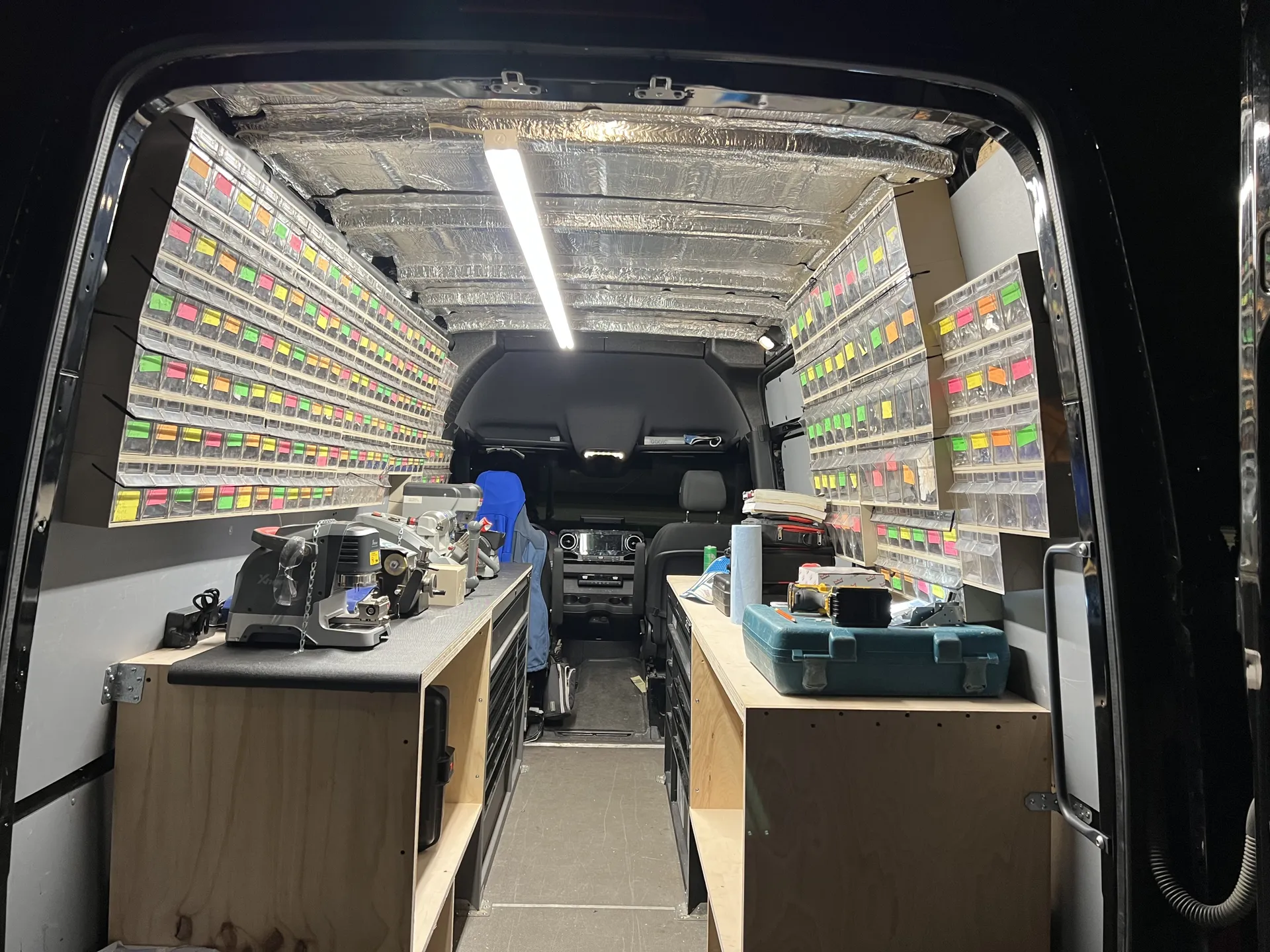 Locksmith  Van  Or  Work  Truck